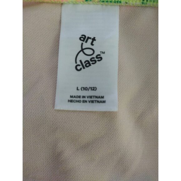 Art Class Girls Floral Print One Piece Swimsuit, Size L 10/12, NWT - Picture 3 of 9